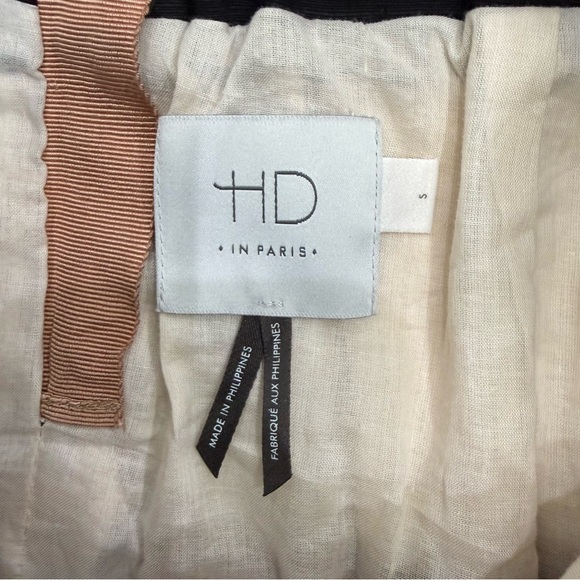 Anthropologie HD in Paris Veldt Striped A-Line Mini Skirt - Picture 3 of 4